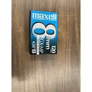 Maxell 8mm Gx-mp High Quality 120 Camcorder Video Cassette Tapes - 281010